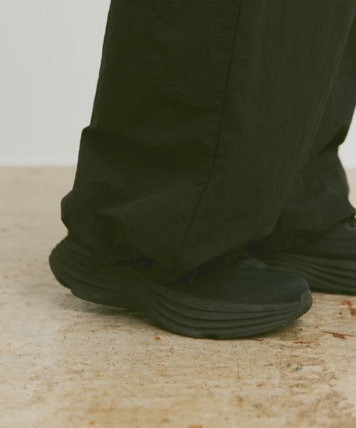 「flaner」 カーゴパンツ MEDIUM チャコールグレー レディース_画像5
