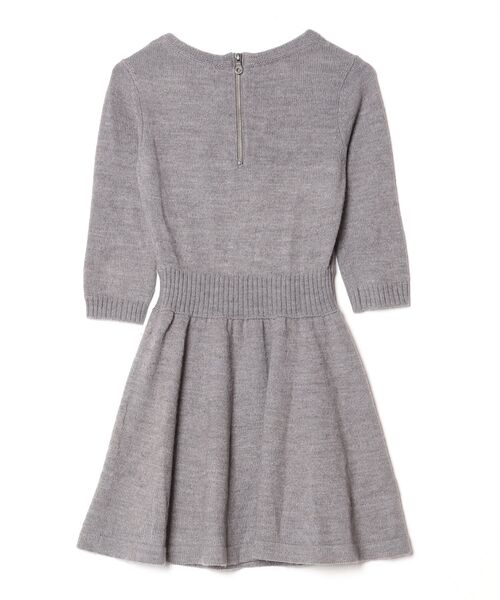 「BURBERRY BLUE LABEL」 ニットワンピース 38 グレー レディース_画像2