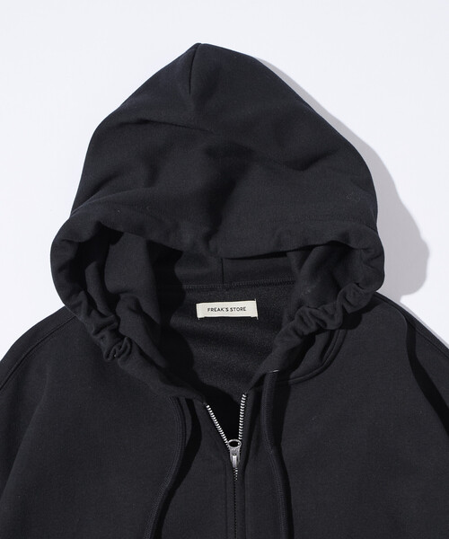 「FREAK'S STORE」 ジップアップパーカー LARGE チャコールグレー メンズ_画像7