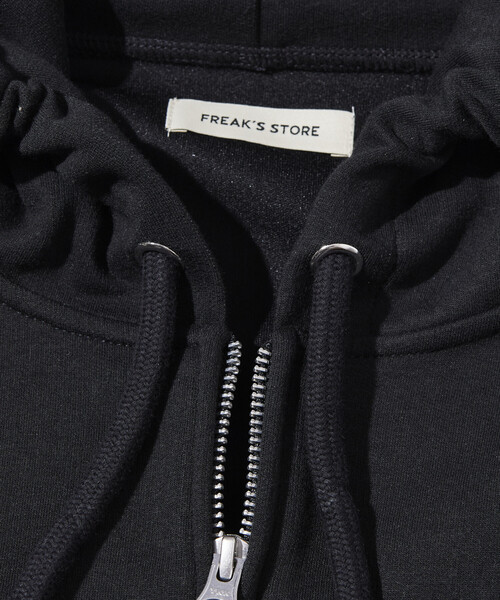 「FREAK'S STORE」 ジップアップパーカー LARGE チャコールグレー メンズ_画像8