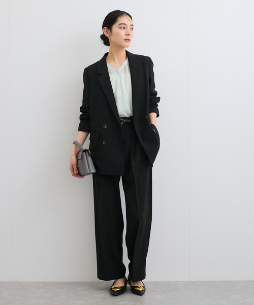 「VIS」 スラックス M グレー レディース_画像5