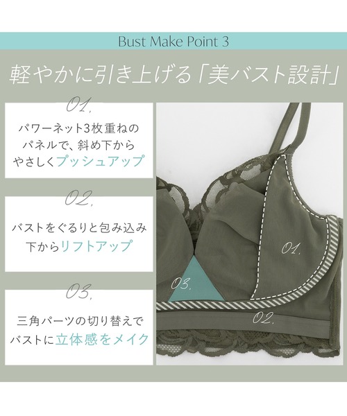 BRADELIS NewYork（ブラデリスニューヨーク） ノンワイヤーブラ