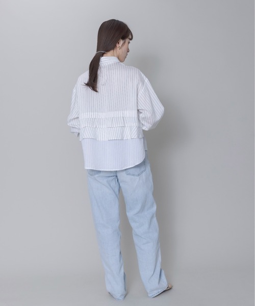 「Eimee Law」 長袖シャツ FREE オフホワイト レディース_画像5