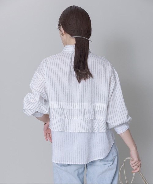 「Eimee Law」 長袖シャツ FREE オフホワイト レディース_画像8
