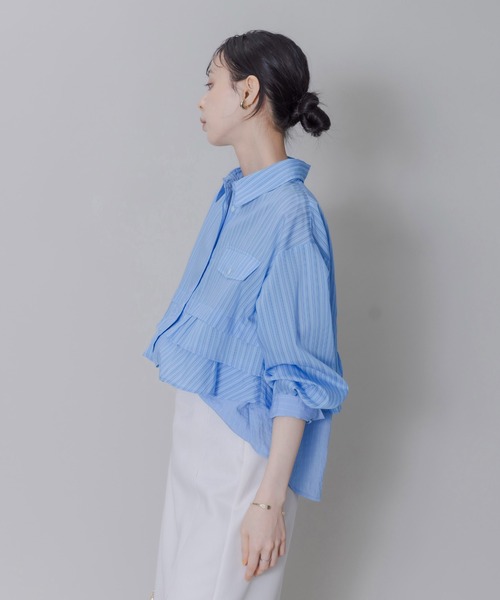 「Eimee Law」 長袖シャツ FREE オフホワイト レディース_画像9