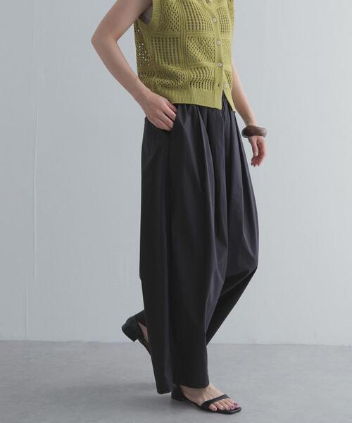 ARCHI リネン ギャザーパンツ ARCHI LINEN GATHER PANTS - BOOMERANG