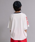 tシャツ 「90-160cm」ラグラン 袖プリ...の詳細画像3