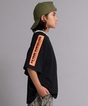 tシャツ 「90-160cm」ラグラン 袖プリ...の詳細画像5