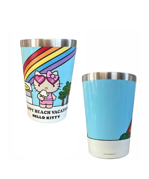 タンブラー 日焼けキティKITTY STAINLESS TUMBLER : ZOZOTOWN Yahoo!店