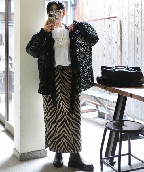 「JOURNAL STANDARD LUXE」 長袖ブラウス FREE ホワイト レディース_画像4