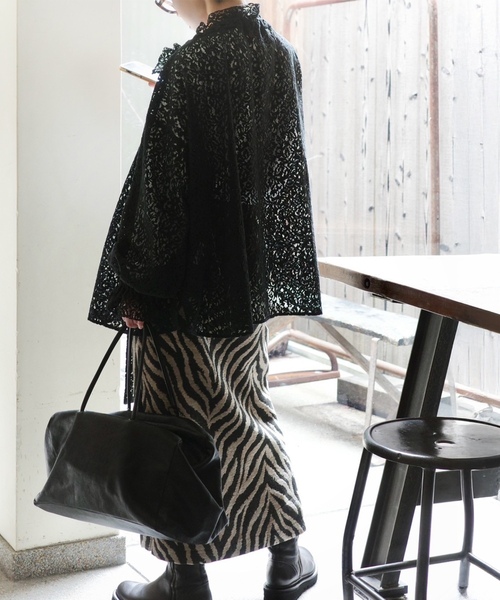 「JOURNAL STANDARD LUXE」 長袖ブラウス FREE ホワイト レディース_画像5