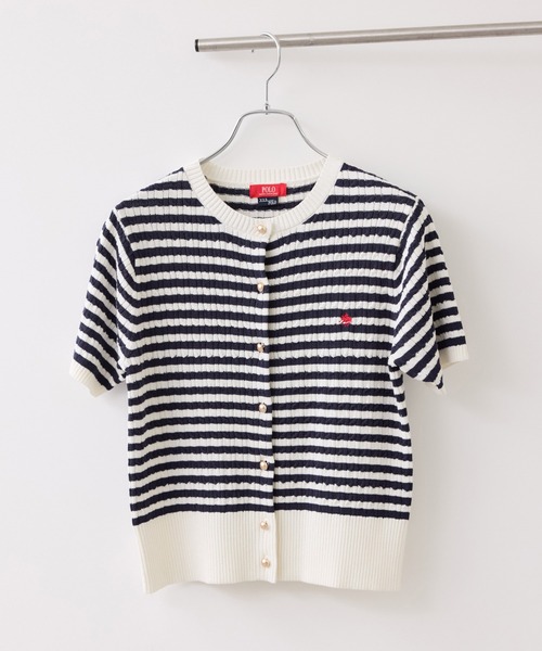 「POLO BCS」 カーディガン FREE ピンク レディース_画像4