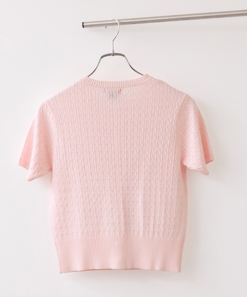「POLO BCS」 カーディガン FREE ピンク レディース_画像7