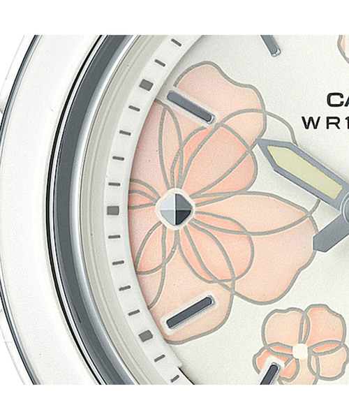 BABY-G ホワイト 花柄ダイヤル 腕時計 BABY-G】Floral Dial Series(フローラル・ダイヤル・シリーズ