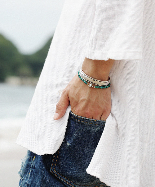 SunKu（サンク） ブレスレット Turquoise Beads Bracelet(S Beads