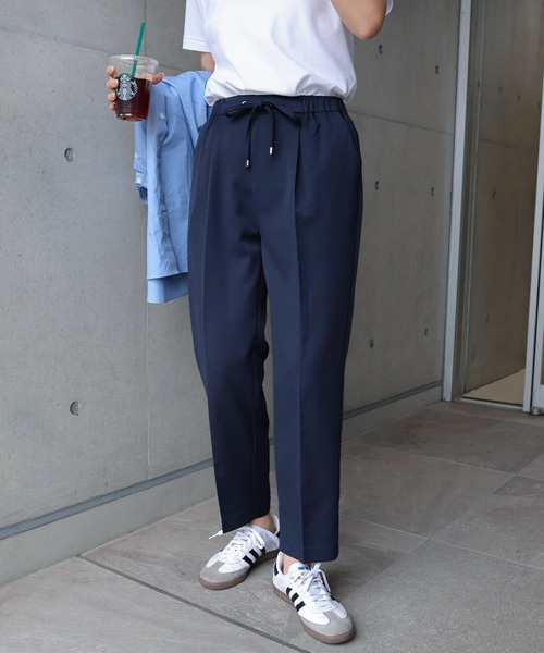 andme（アンドミー） スラックス パンツ 入学式 「13色展開」きれいめ