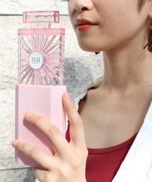 家電 〈RELAX リラックス〉PERFUME HANDY FAN パフュームハンディファン