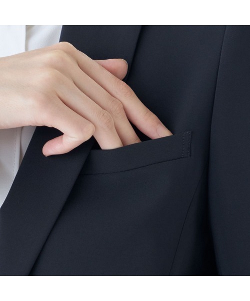 SUIT SELECT スーツ 「セットアップ対応」洗える1つ釦テーラード