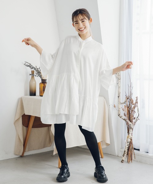 限定品 シャツ ブラウス ASYMMETRIC HEM TUNIC ZOZOTOWN PayPayモール店 - 通販 - PayPayモール 得価高評価