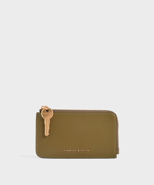 【返品?交換対象商品】 CHARLES ＆ KEITH 財布 ジップアラウンド ミニウォレット / Zip 小物