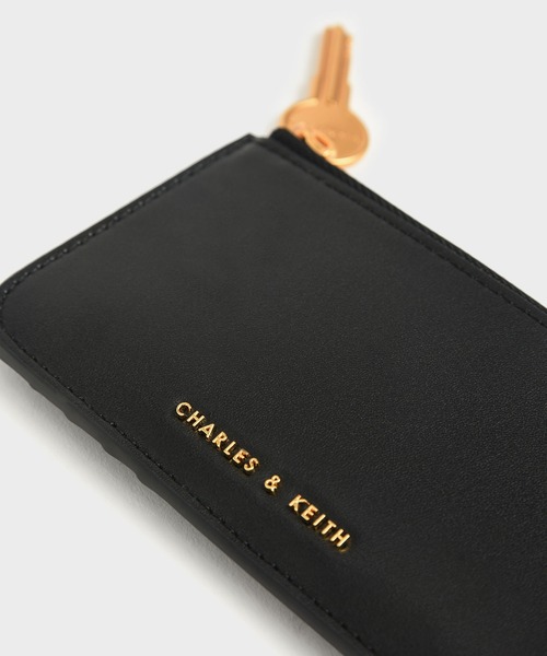   ジップアラウンド ミニ ウォレット ユニセックス CHARLES ＆ KEITH 財布 ジップアラウンド ミニウォレット / Zip