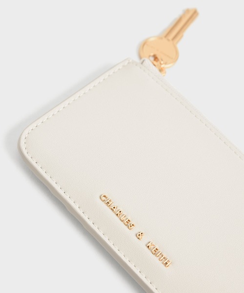   ジップアラウンド ミニ ウォレット ユニセックス CHARLES ＆ KEITH 財布 ジップアラウンド ミニウォレット / Zip