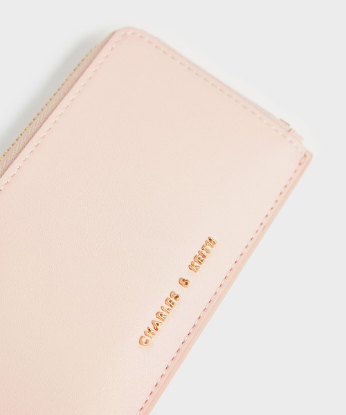 CHARLES ＆ KEITH 財布 ジップアラウンド ミニウォレット / Zip