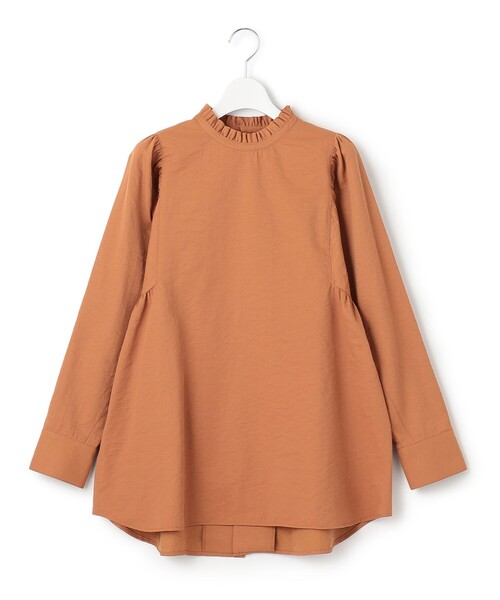 ブラウス シャツ 「WOMEN」フリルネックブラウス レディース
