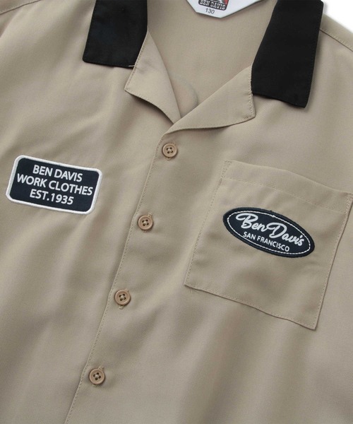 Right-on（ライトオン） ブラウス シャツ 「BEN DAVIS」ボーリング