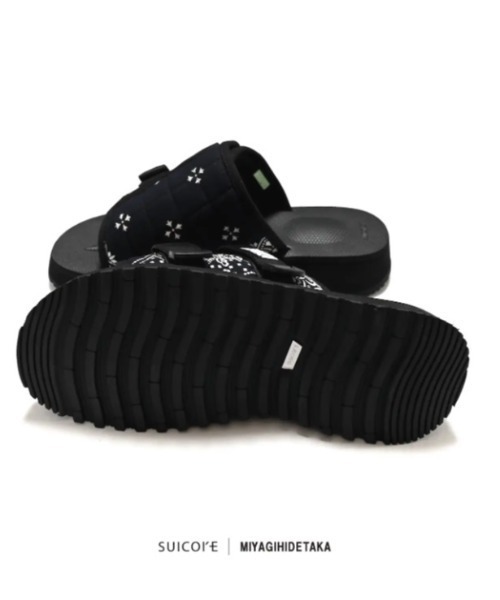 新品未使用　suicoke miyagi hidetaka サンダル suicoke - 新品 MIYAGIHIDETAKA × SUICOKE サンダル 8 ブラック
