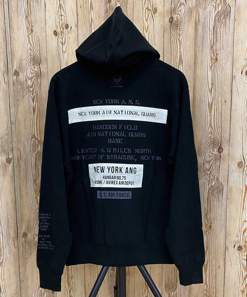 パーカー A.N.G.PATCH＆PRINT　ZIP PVRKA メンズ レディース | AVIREX | 02