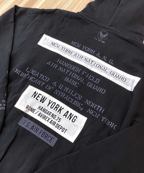 パーカー A.N.G.PATCH＆PRINT　ZIP PVRKA メンズ レディース | AVIREX | 04
