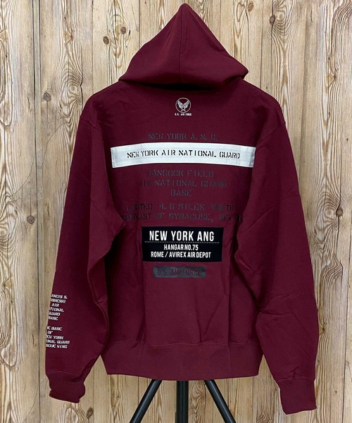 パーカー A.N.G.PATCH＆PRINT　ZIP PVRKA メンズ レディース | AVIREX | 16