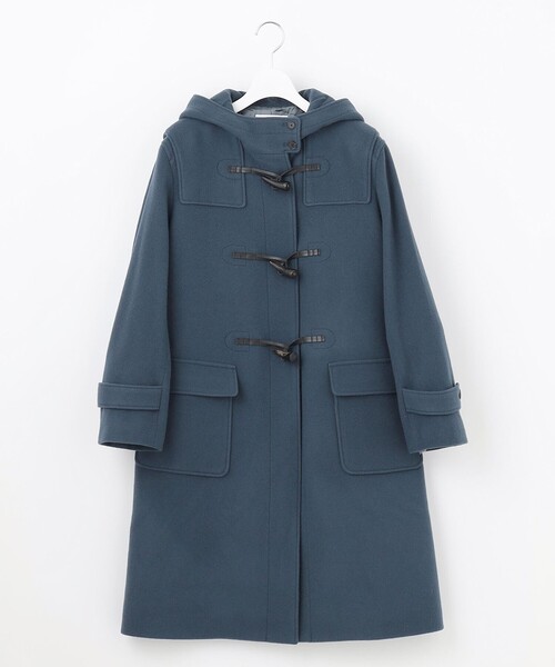 ダッフルコート コート Jackal 140s ソフトメルトン レディース