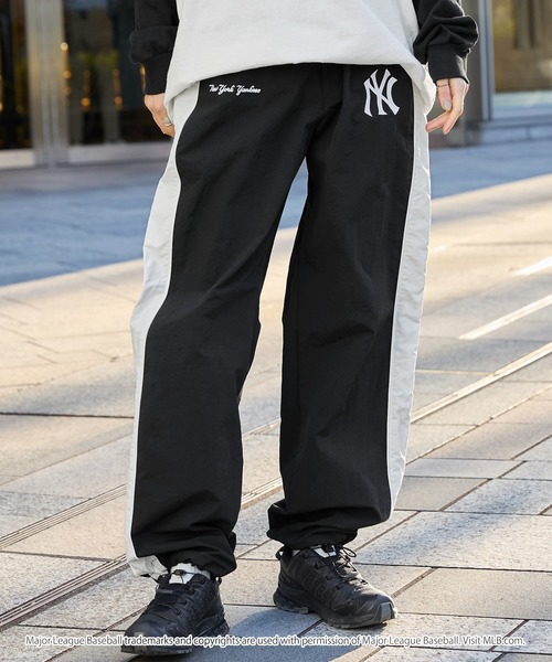 MLB パンツ MLB/メジャーリーグベースボール 別注 ワッペン刺繍  