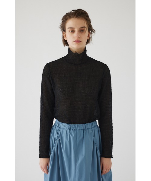 RIM.ARK tシャツ 入学式 Stretch seersucker tops ストレッチシア