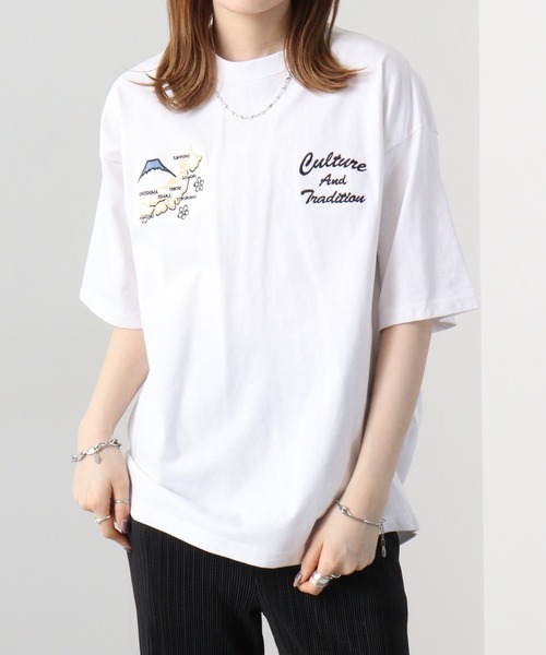 FUNALIVE（ファンアライブ） tシャツ オーバーサイズ スカジャン風