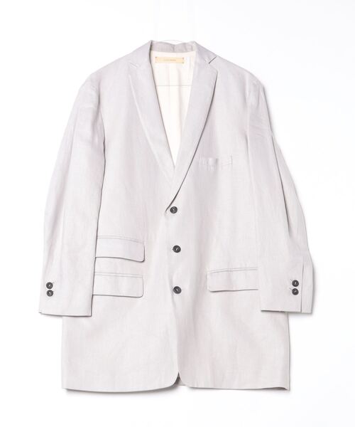 ジャケット テーラードジャケット long jacket I レディース メンズの画像