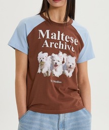 tシャツ 「UNISEX」Wai Kei／マルチーズラグランT メンズ レディース｜ZOZOTOWN Yahoo!店