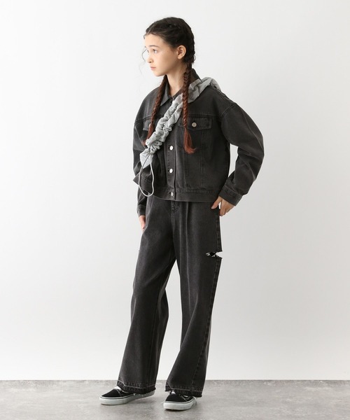 GLOBAL WORK デニムジャケット アウター ショートデニムGジャン