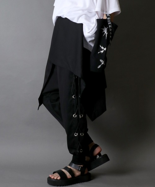 ETRE サルエルパンツ 黒 S wbuyt20-2.jpg