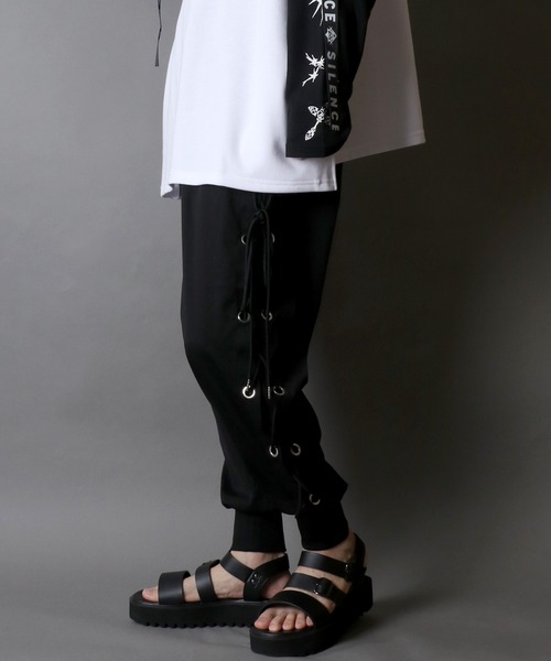 ETRE サルエルパンツ 黒 S COMME des GARCONS◇サルエルパンツ/S/ウール/BLK/無地/GT-P006