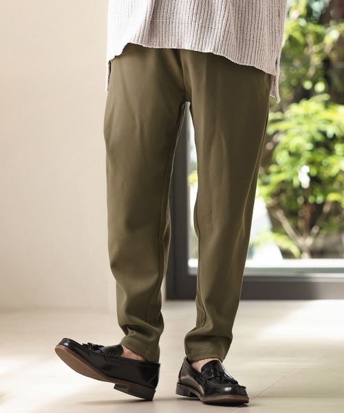 パンツ mp13939-バックリブダックサルエルテーパードパンツ メンズ CAMBIO（カンビオ） パンツ mp13939-バックリブダックサルエル