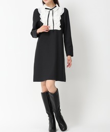 MISCH MASCH（ミッシュマッシュ） ワンピース フリルブラウスミニ