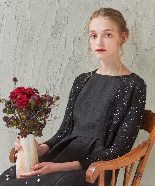 カーディガン  STORM KNIT ボレロ レディース TOCCA カーディガン SNOW STORM KNIT ボレロ レディース