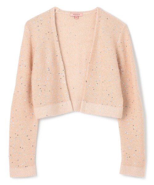 TOCCA カーディガン SNOW STORM KNIT ボレロ レディース