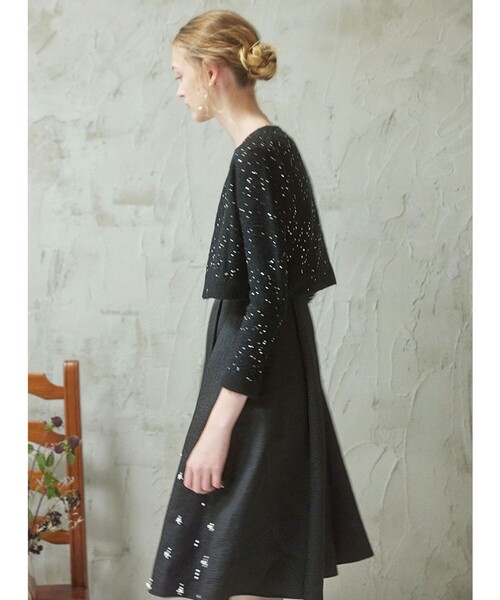 カーディガン  STORM KNIT ボレロ レディース TOCCA カーディガン SNOW STORM KNIT ボレロ レディース