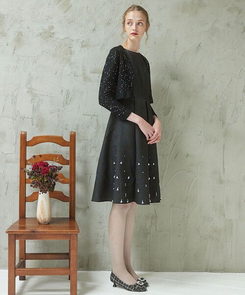 カーディガン  STORM KNIT ボレロ レディース TOCCA カーディガン SNOW STORM KNIT ボレロ レディース