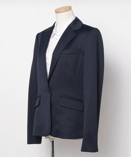 スーツ 「ウォッシャブル」ジャケット 1つボタン ニット ストレッチ