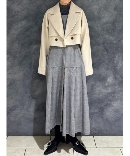 SLY ワンピース PLEATS BELTED L/OP プリーツ ベルティド ロング